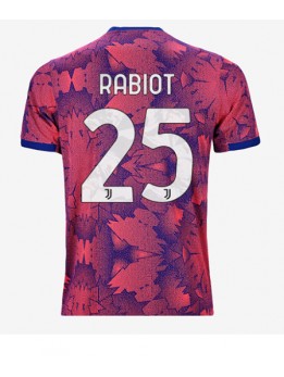 Juventus Adrien Rabiot #25 Ausweichtrikot 2022-23 Kurzarm